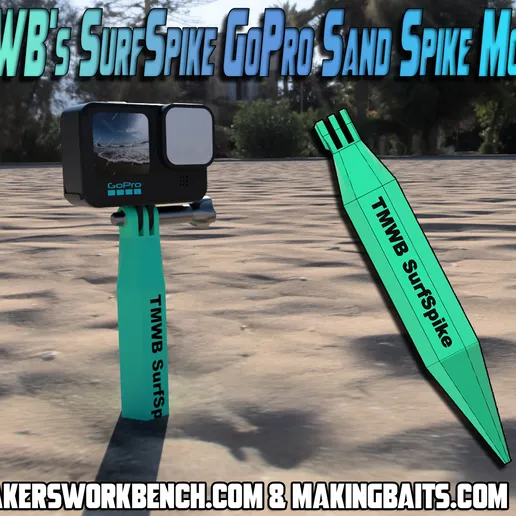 Support GoPro plage