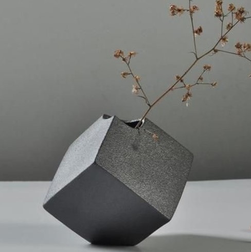 Vase cube scindé