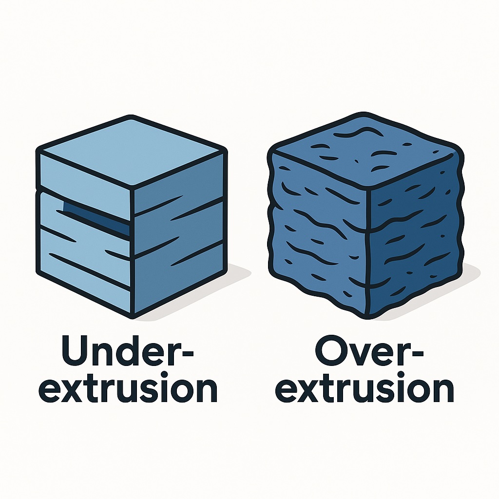 Under vs Over-extrusion
