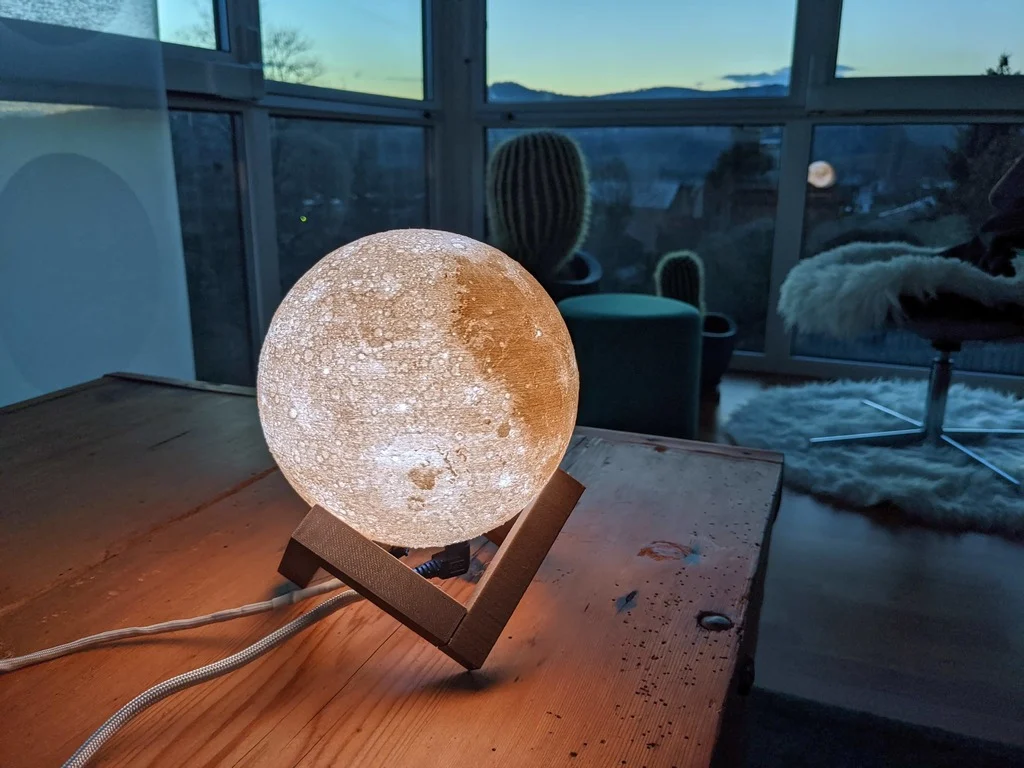 Lampe lune 3D