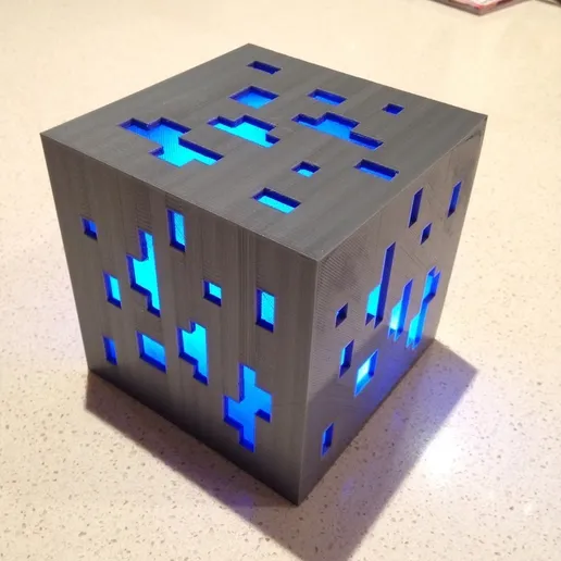 Lampe Minecraft