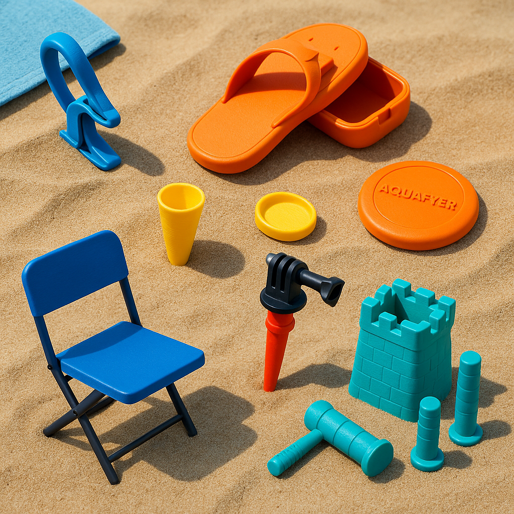 7 objets à imprimer en 3D pour la plage